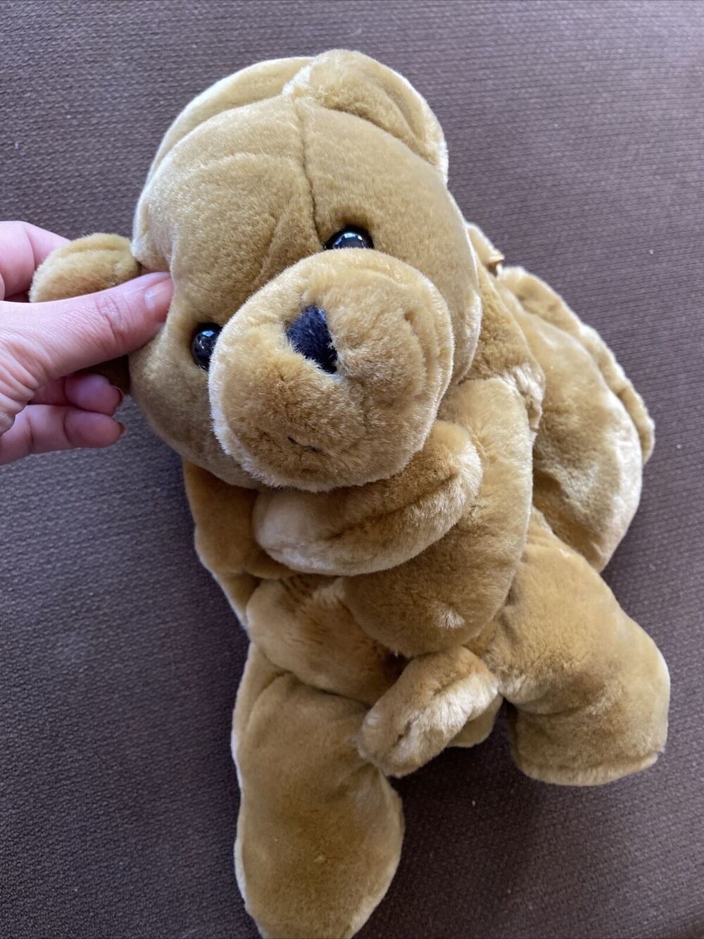 Beverly Hills Teddy Bear Company Chuplan CJ Plush Bear Drawstring Bag Plush